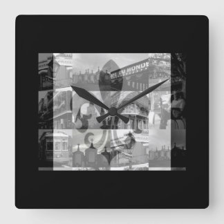 ニュー・オーリンズ[柱時計] スクエア壁時計