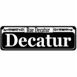 ニュー・オーリンズDecatur Stの印 フォトスカルプチャー<br><div class="desc">ニュー・オーリンズDecatur Stの印</div>