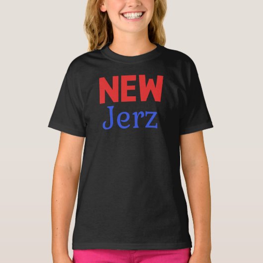 ニュー・ジャージー州 Tシャツ (正面)