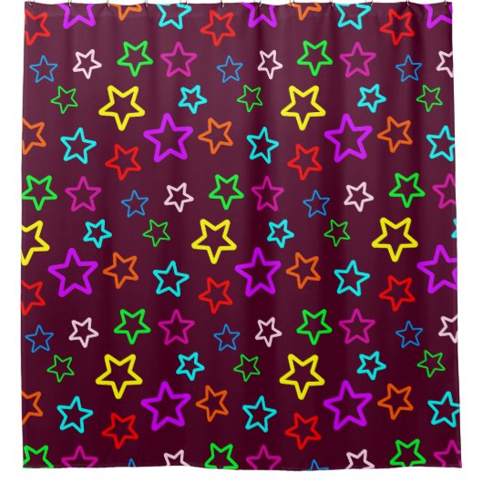ニュー・スターズ シャワーカーテン (正面)