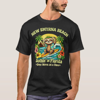 ニュー・スマーナビーチ サーフィンスロース「スローイン」 Tシャツ
