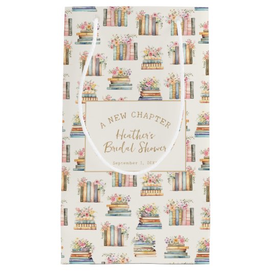 ニュー・チャプター・ブックス・ブライズシャワー スモールペーパーバッグ (正面)