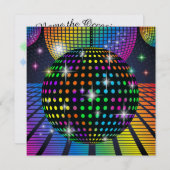 ニュー・ディスコ・パーティー - SRF 招待状 (正面/裏面)