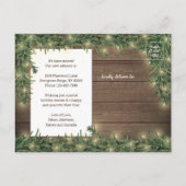 ニュー・ホーム３　フォト　クリスマス　グリーン＆ライト シーズンポストカード (裏面)