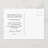 ニュー・ホーム ルースティック・マウンテンズ 住所変更 案内ポストカード (裏面)