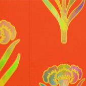 ニュー・リッチがカルネリアンを咲かせる 壁紙 (縫い目)