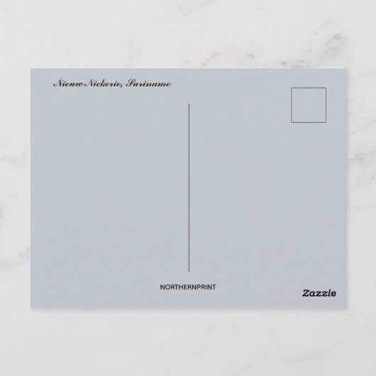 ニユーニケリースリナム葉書 ポストカード (裏面)