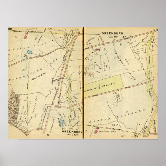 ニユーヨーク，グリーンバーグ4 ポスター (正面)