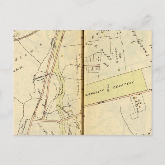 ニユーヨーク，グリーンバーグ4 ポストカード (正面)