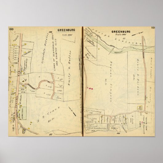 ニユーヨーク，グリーンバーグ6 ポスター (正面)