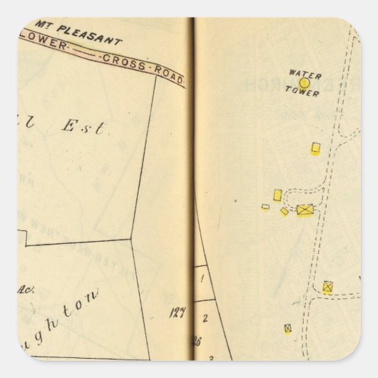 ニユーヨーク，グリーンバーグ7 スクエアシール (正面)