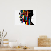 ニラの考えだけで ポスター (キッチン)