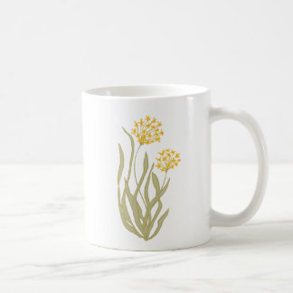 ニラの花のボタニカルマグ コーヒーマグカップ
