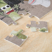 ニラネギはねる洗面所! ジグソーパズル (側面)