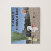 ニラネギはねる洗面所! ジグソーパズル (縦)