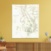 ニランダー – ナイル，アフリカ キャンバスプリント (インサイチュ (リビング))