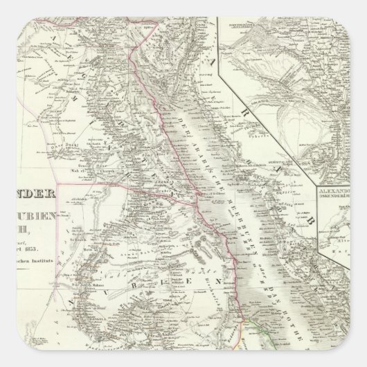 ニランダー – ナイル，アフリカ スクエアシール (正面)