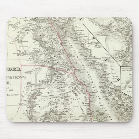 ニランダー – ナイル，アフリカ マウスパッド (正面)