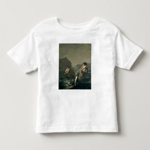 「ニルスKlim地下のJourneyからの場面 トドラーTシャツ