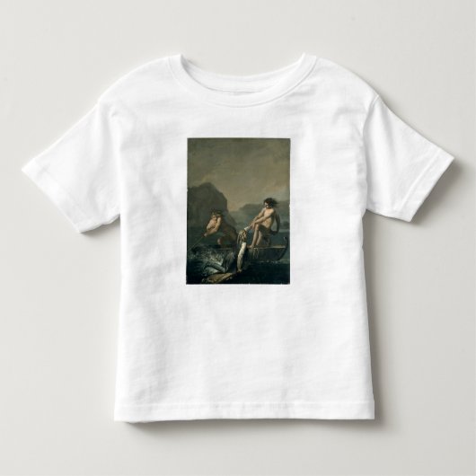 「ニルスKlim地下のJourneyからの場面 トドラーTシャツ (正面)
