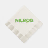 ニルボグトロール2ホラー映画コーニングカクテルナプキン 縁ありランチョンナプキン (角)