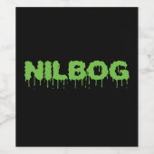 ニルボグトロール2ホラー映画ワインボトルラベル ワインラベル (シングルラベル)