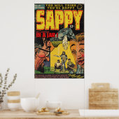 ニルヴァナサピー漫画ブックパロディ ポスター (キッチン)