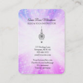 *~*ニルヴァーナ霊気エネルギーヒーリングレイスパークル 名刺 (裏面)