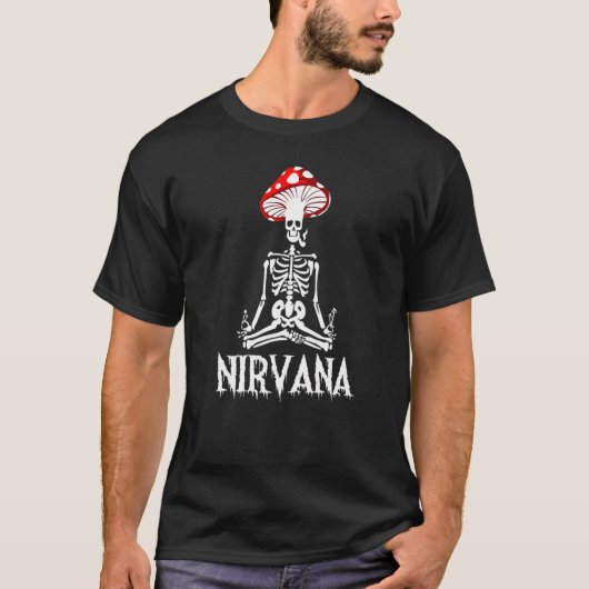 ニルヴァーナ骨格 Tシャツ (正面)