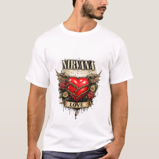 ニルヴァーナ ハートシェイプドボックス Tシャツ デザイン