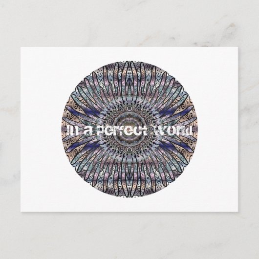 ニルヴァーナ . 完璧な世界 ポストカード (正面)