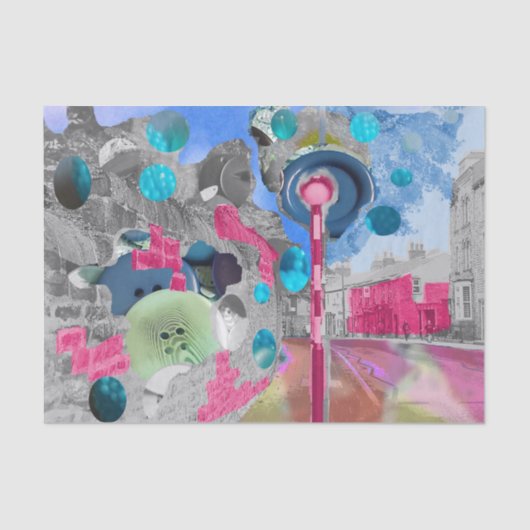 ニレの家への道 薄葉紙 (正面)