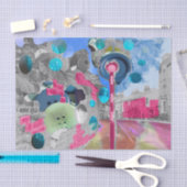 ニレの家への道 薄葉紙 (クラフト)