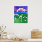 ニレの白い木 ポスター (キッチン)