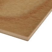 ニレのWoodgrainの装飾的なガラスまな板 カッティングボード (角)