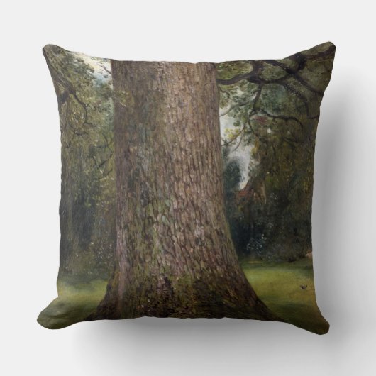 ニレ材のトランクの勉強、c.1821 (油 クッション (正面)