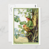 ニレ材の妖精 ポストカード (正面/裏面)