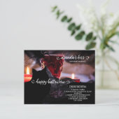 ニワイドカクテルレシピハロウィーンハガキ ポストカード (スタンド正面)