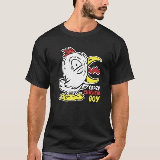 ニワトリおやじ ニワトリ男子 Tシャツ (正面)