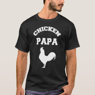 ニワトリおやじ メンズ 鶏好き Tシャツ