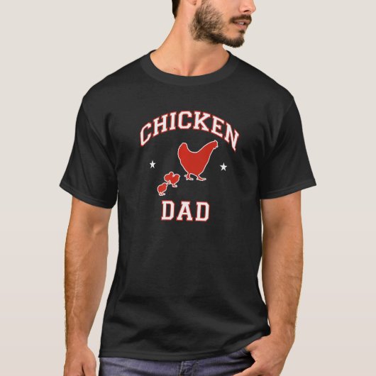 ニワトリお父さん 2 Tシャツ (正面)
