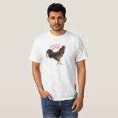 ニワトリが好きならまばたきして Tシャツ (正面フル)