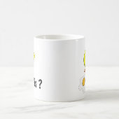 ニワトリが姉妹卵を認識 コーヒーマグカップ (中央)