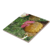 ニワトリが鳴る タイル (側面)