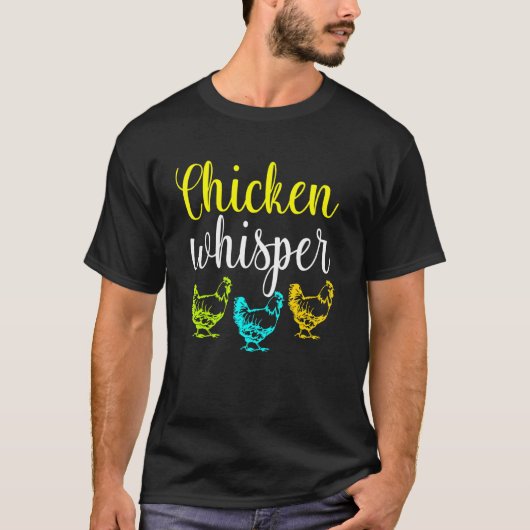 ニワトリささやきパーティーアクセサリーの引用 Tシャツ (正面)