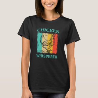 ニワトリささやき人 バーンヤード ハーベスト ファーミング バーン カー Tシャツ