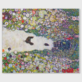 ニワトリとガーデンパス、グスタフクリムト ラッピングペーパー (フラット)