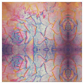 ニワトリとチックスの植物 ファブリック (クローズアップ)