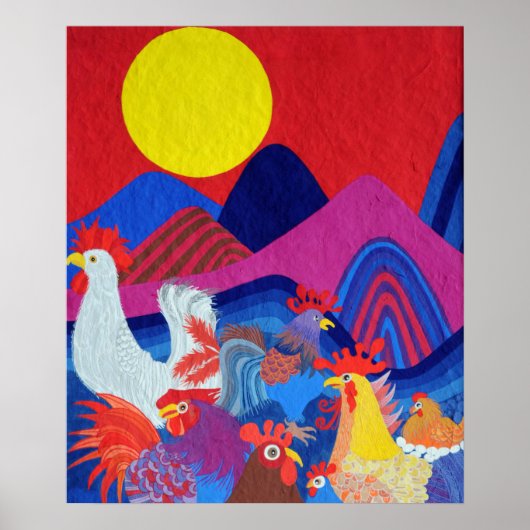 ニワトリとロスター ポスター (正面)