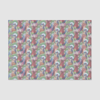 ニワトリとワイン 薄葉紙